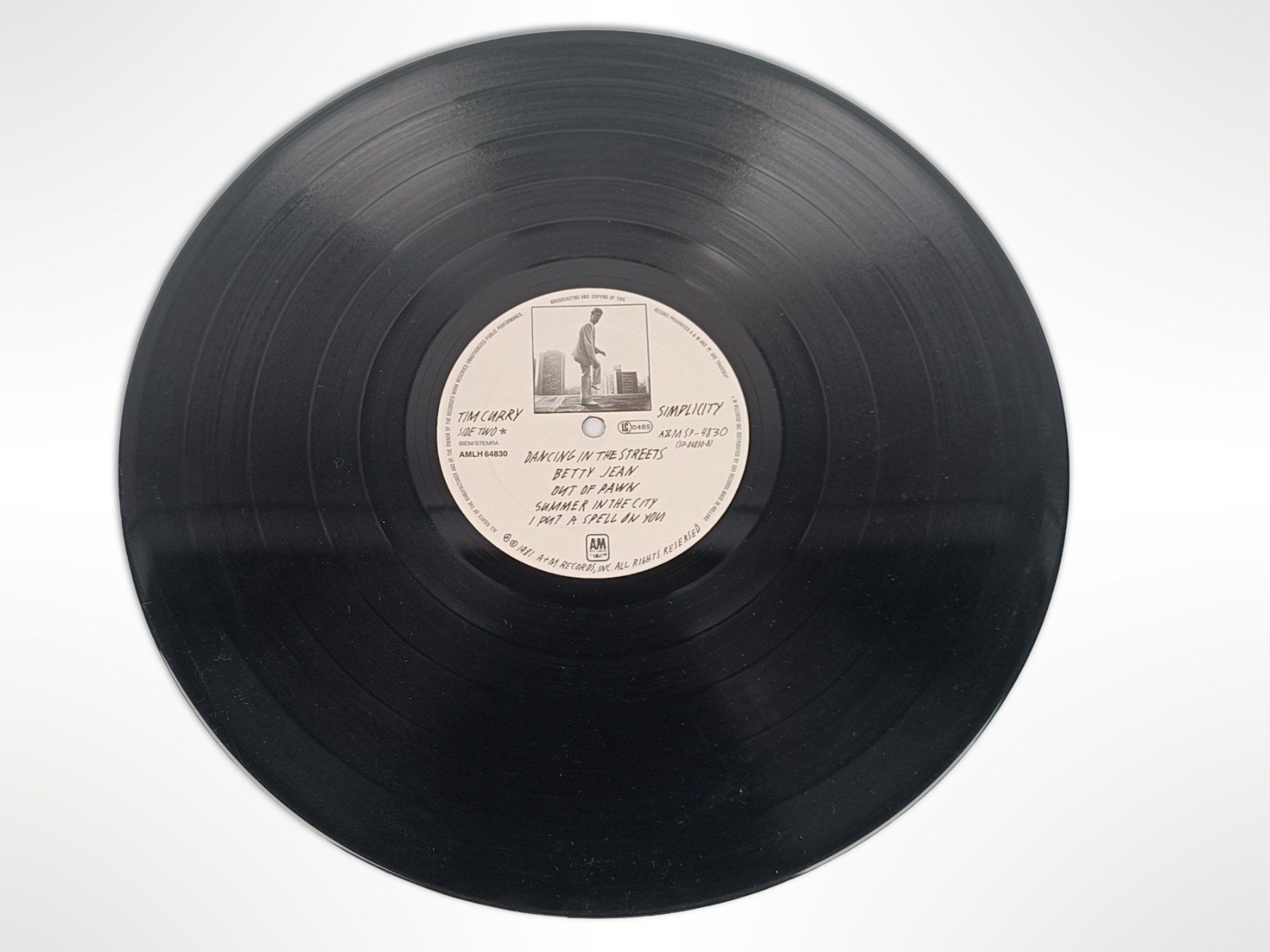 Schallplatten: Vinyl Tim Curry - Simplicity – Gebraucht aus Suhr von Restwert_Suhr 6