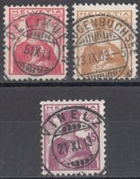 SBK 120 - 122 mit Vollstempel