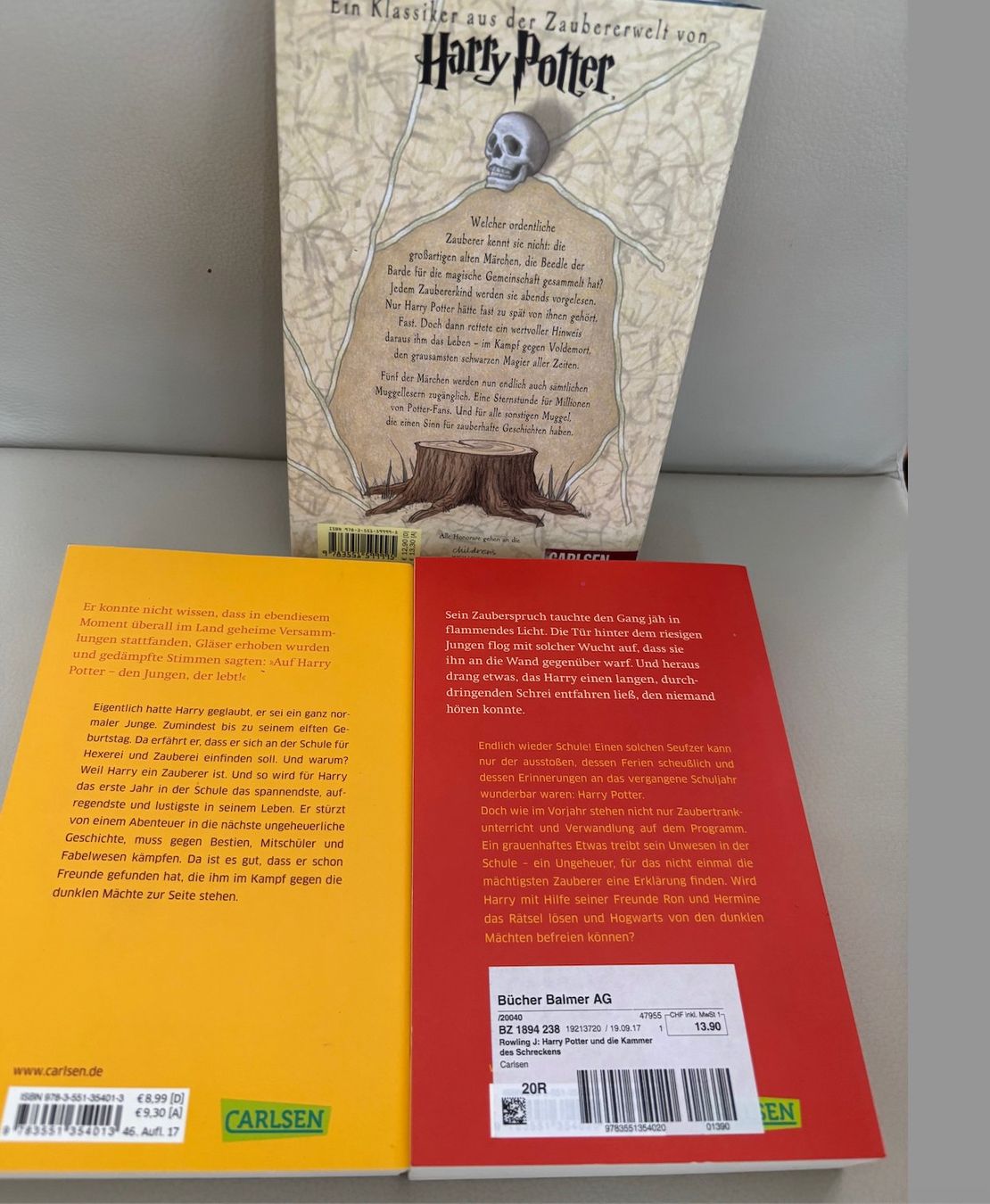 Libri: 💖 3 Harry Potter Bücher – Nuovo (secondo la descrizione) da Steinhausen venduto da esmeralda45 1