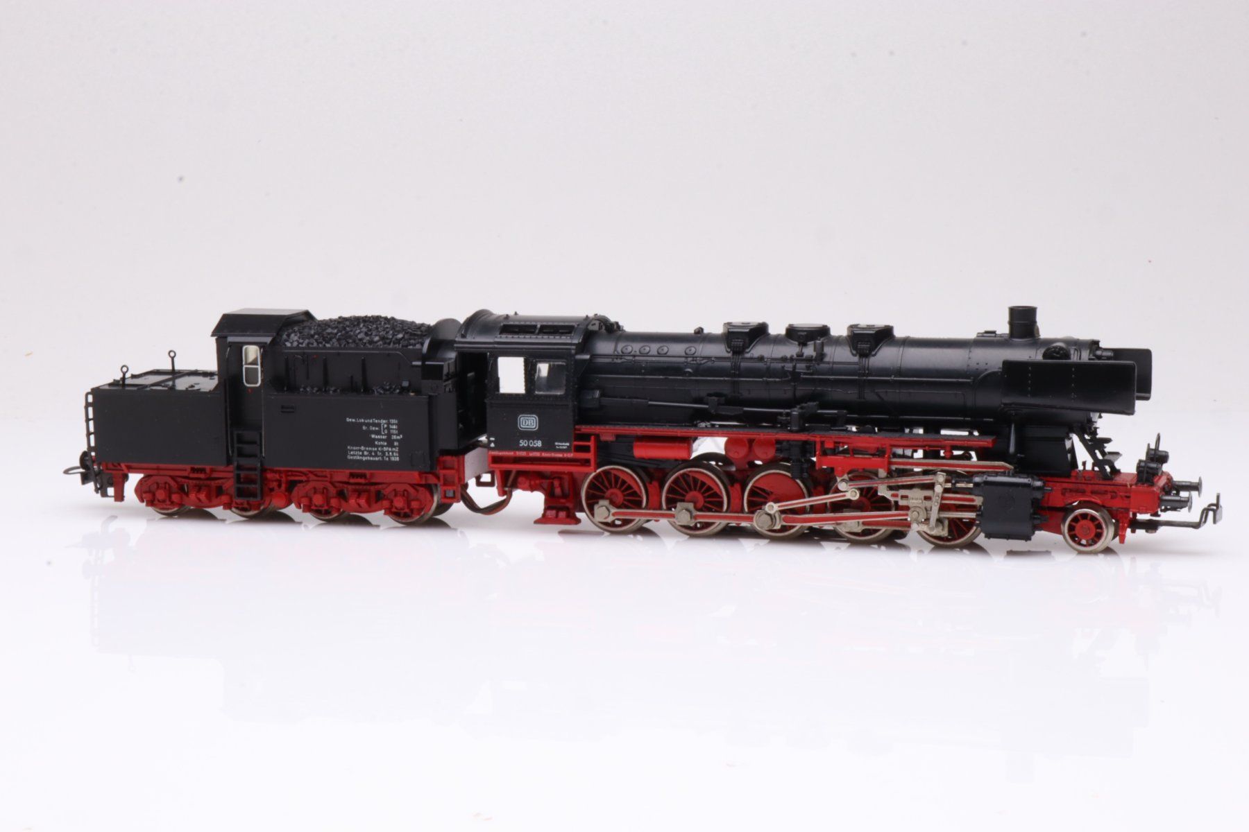 Fleischmann Modelleisenbahnen: Fleischmann DB BR 50 058 Dampflok AC, H0 – Gebraucht aus Ried (Muotathal) von Modellbahn.swiss 2