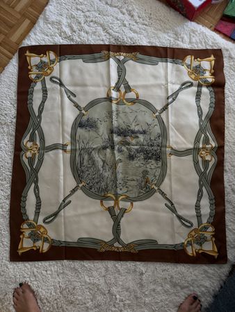Silk scarf 