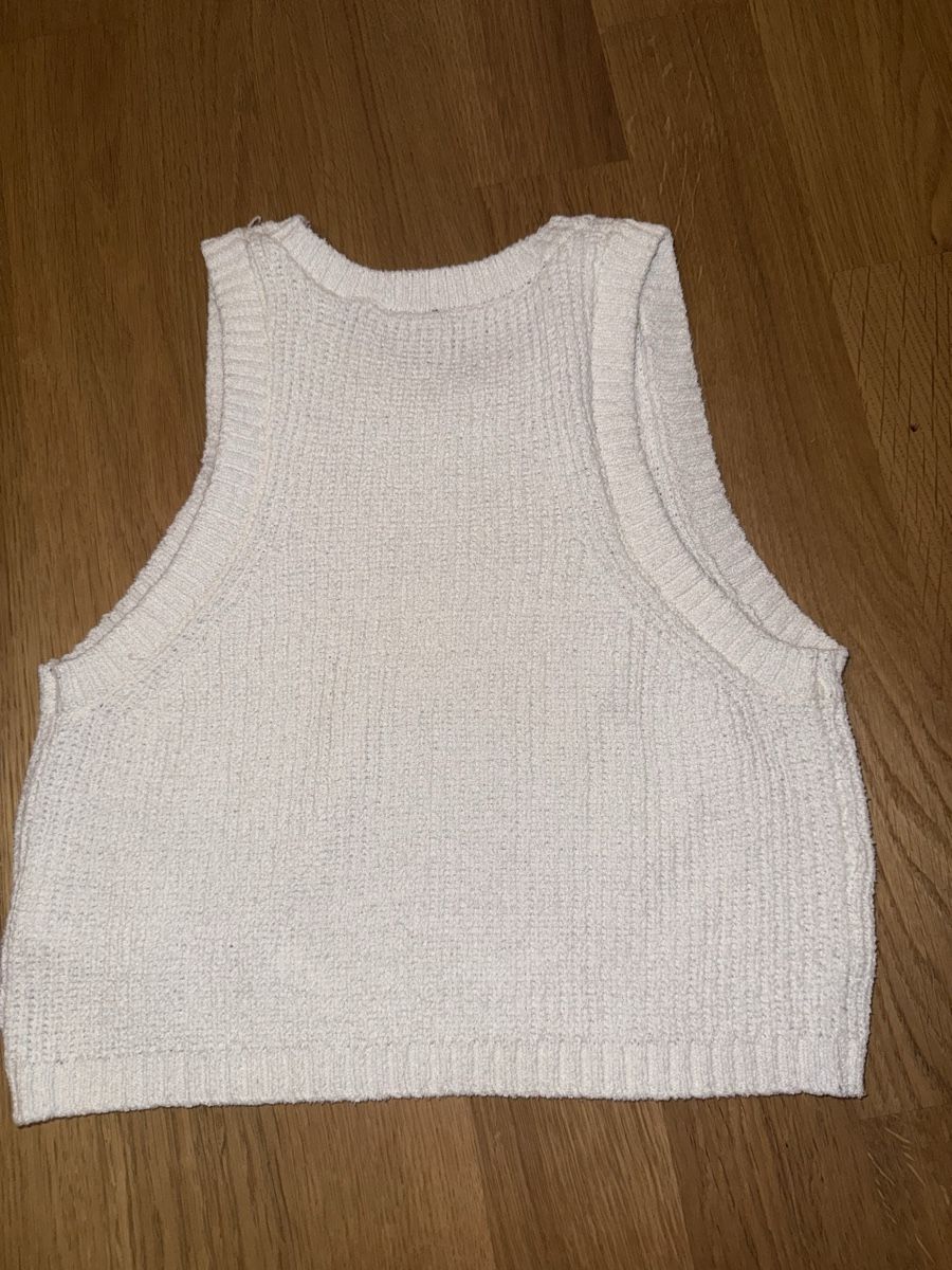 H&M Top: Top weiss gestrickt – Usato da Mörschwil venduto da Seegurke18 2