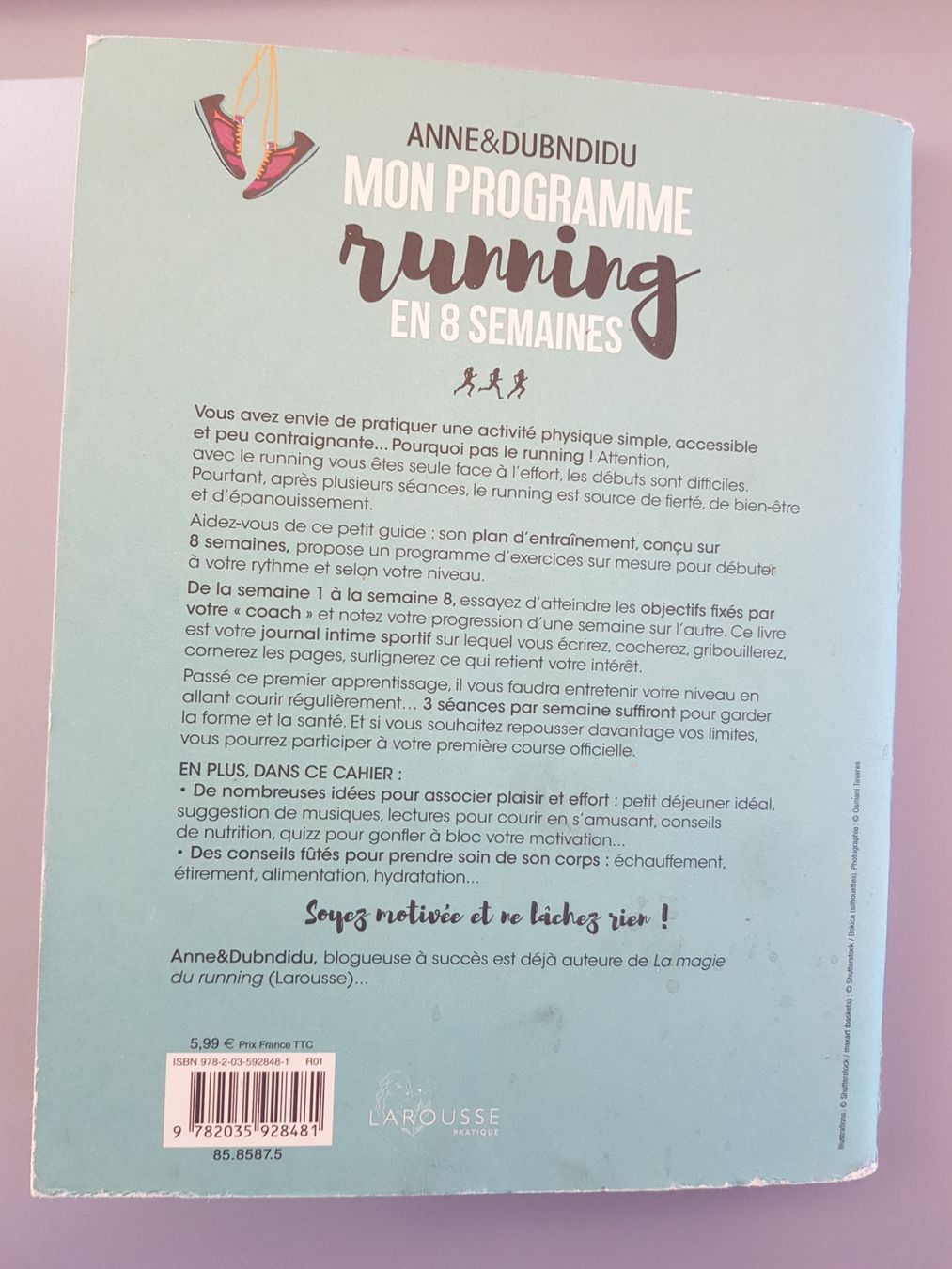 Bücher: Mon programme Running en 8 Semaines - motivant par étapes – Gebraucht aus Fully von Minouchka 5