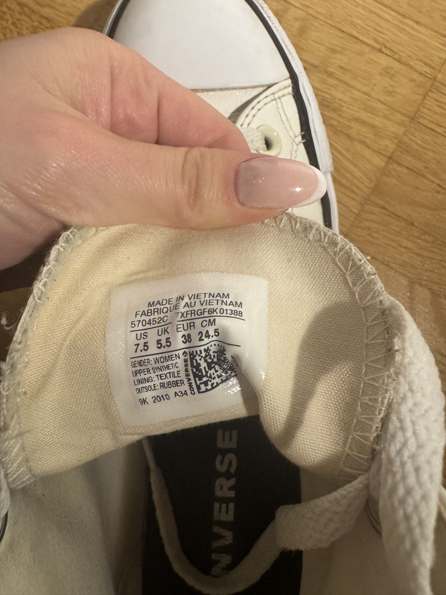 Converse Scarpe da donna: Converse All Stars Plateau, Grösse 38 – Usato da Teufen AR venduto da chi_h55m 5