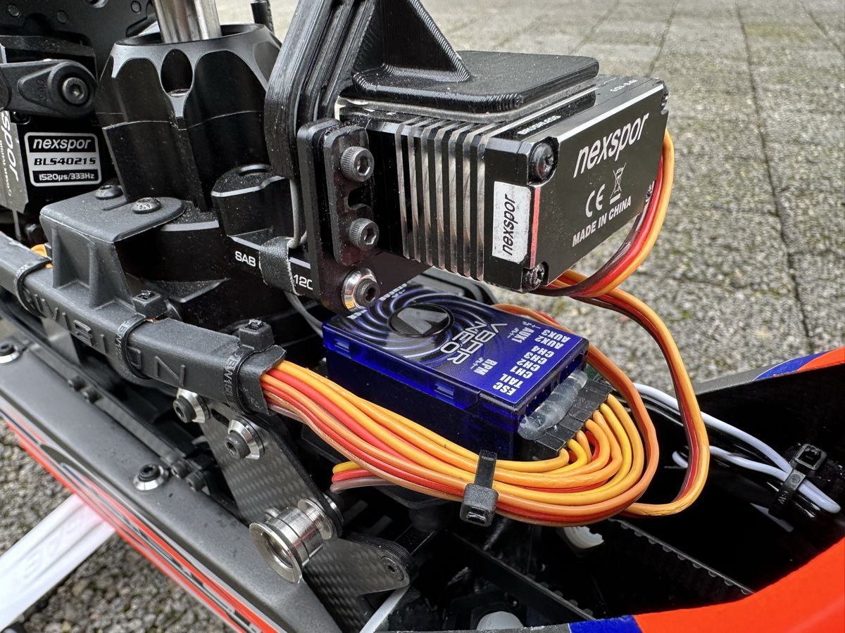 SAB Modellismo RC: SAB Goblin Kraken S 700 orange – Usato da Schöftland venduto da Romast 5