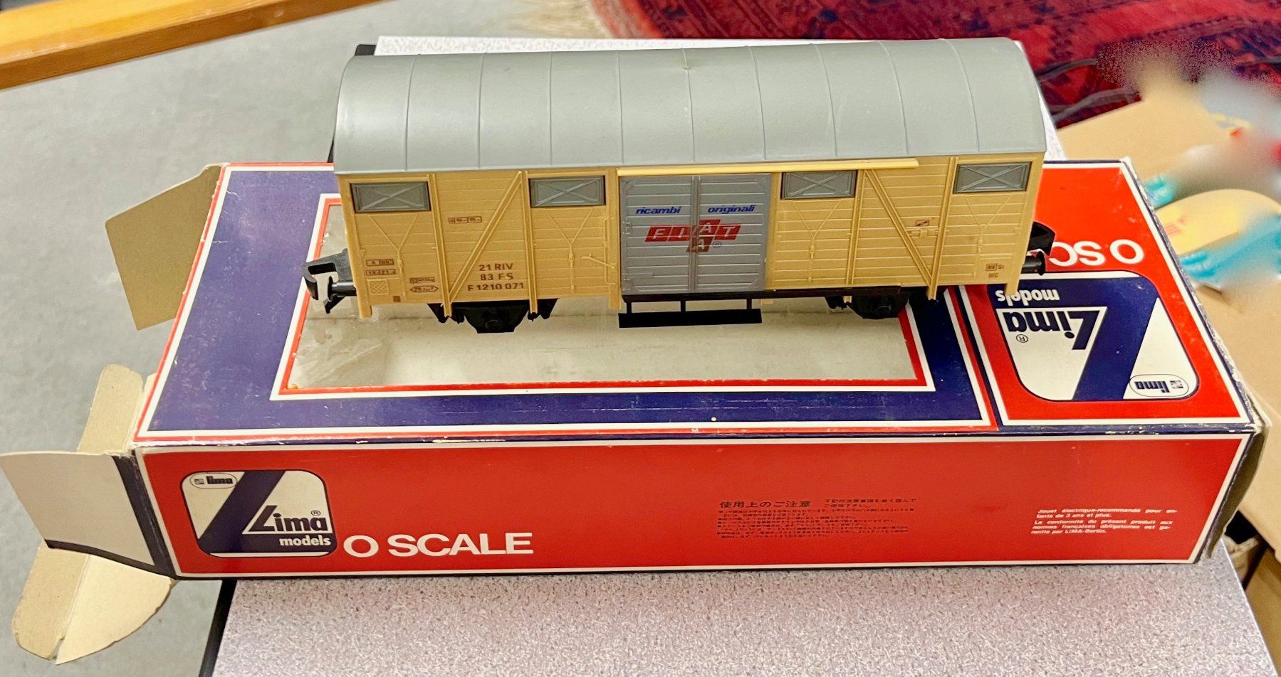 Lima Modelleisenbahnen: LIMA FS FIAT  Spur 0 – Gebraucht aus Bleiken von hbw45