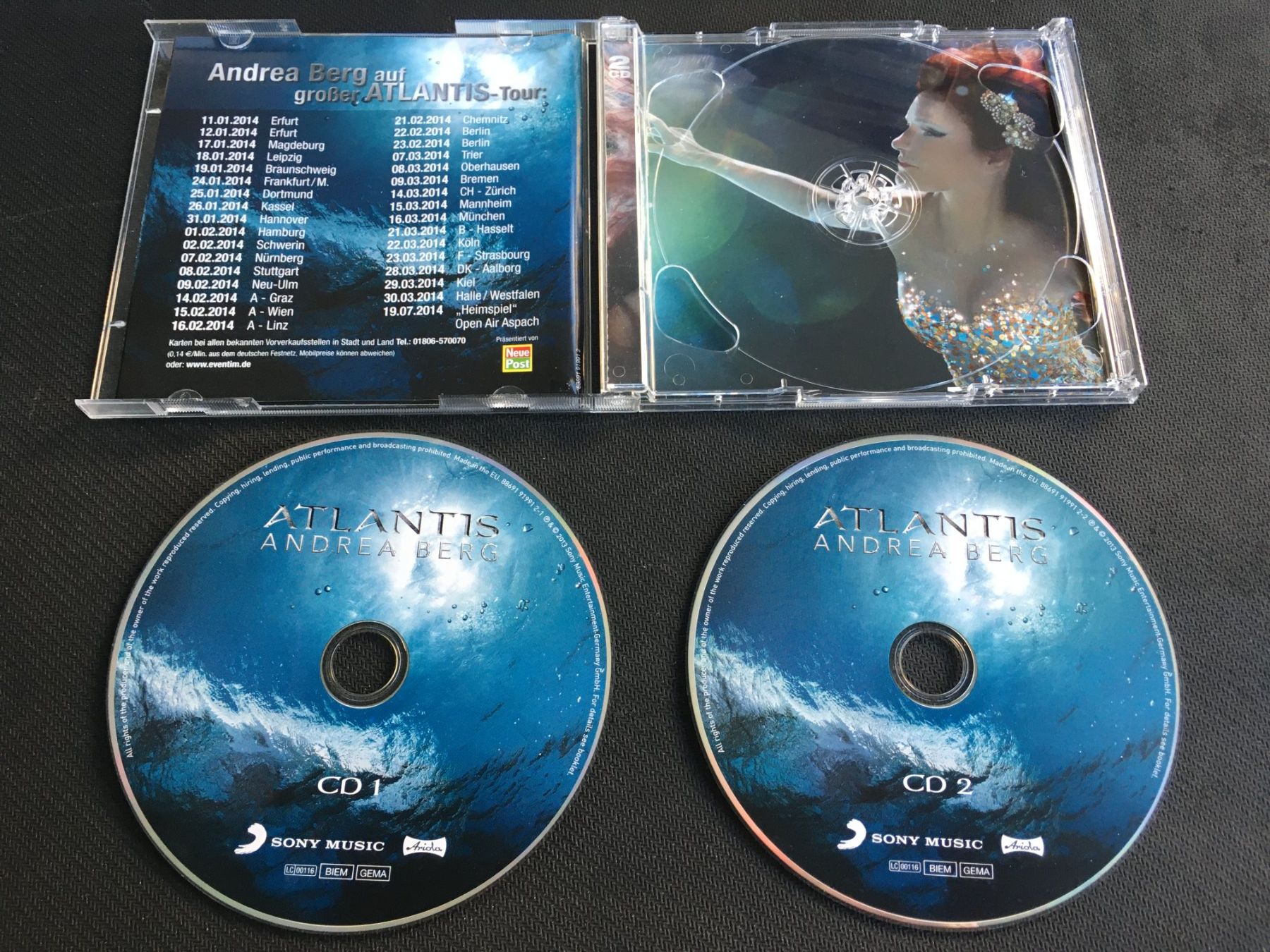 CD: Andrea Berg - Atlantis -2 CD- – Usato da St.Gallen venduto da MedienJoe 1