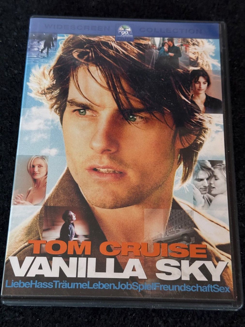 Tutti i DVDs: Vanilla Sky widescreen collection DVD EN/DE Tom Cruise – Usato da Fribourg venduto da tschjoly