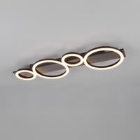 LED Deckenleuchte, Ringe, 72 cm x 23 cm