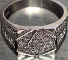Bague homme argent 925, 5,6 gramm