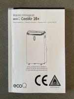 Bedienungsmanual, Usermanual mobiles Klimagerät ecofort