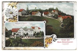 Gruss aus Moos - Walzenhausen (AR) Gasthaus zur Sonne - 1905