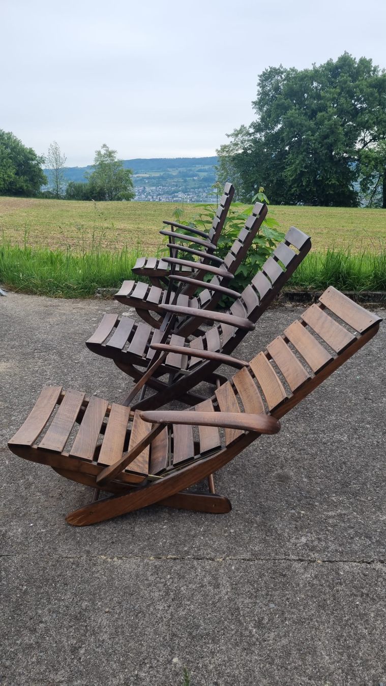 Set di tavolo e panche: Schönes Gartenensemble Teakholz – Usato da Wädenswil venduto da Greatstuff 6