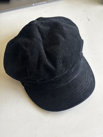 Casquette bob -velours côtelé -noir