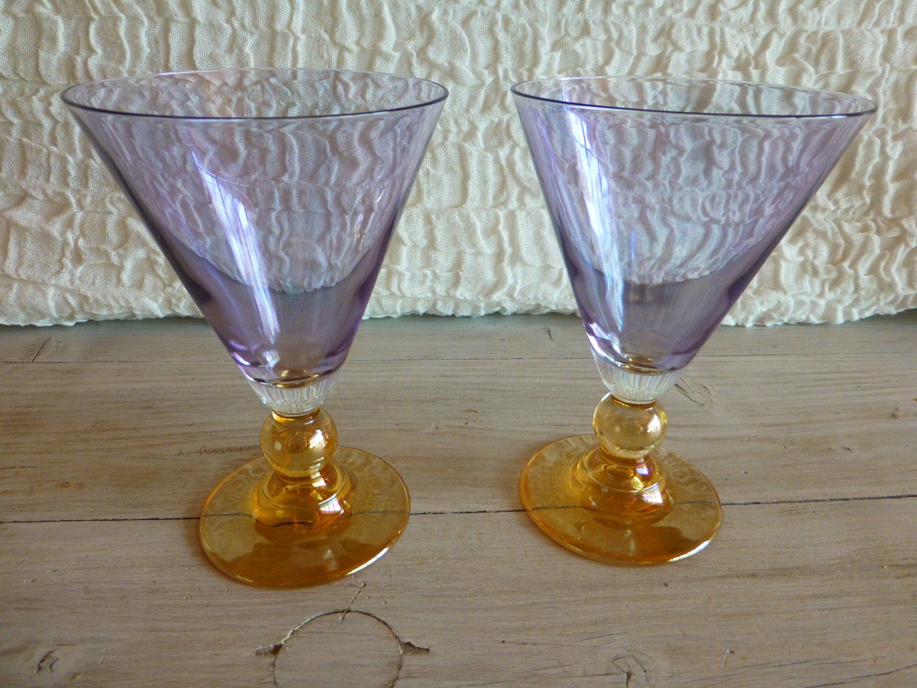 Bicchieri: 6er Set  Glaskelch, Dessertschale, Coupegläser, Eisbecher – Usato da Füllinsdorf venduto da Kapellie 6