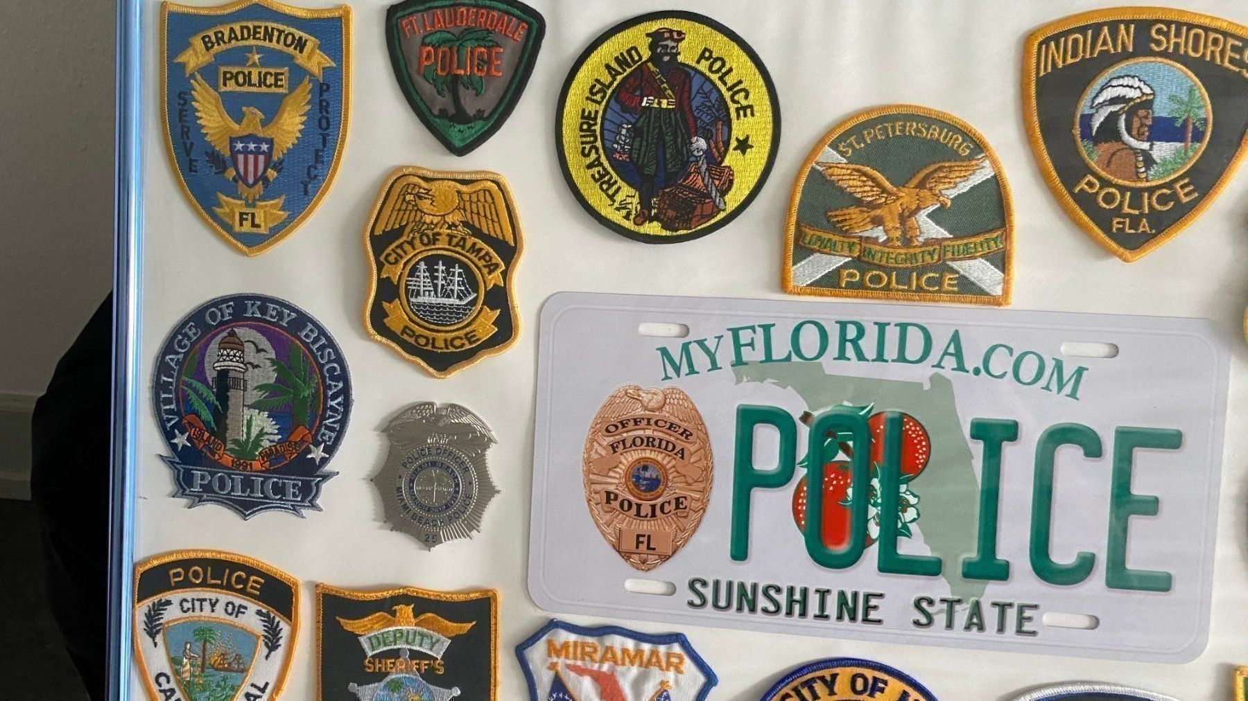 Plaketten & Abzeichen: Badge Patch USA Florida Police Polizei – Neu (gemäss Beschreibung) aus Zürich von kun_d8p9 3