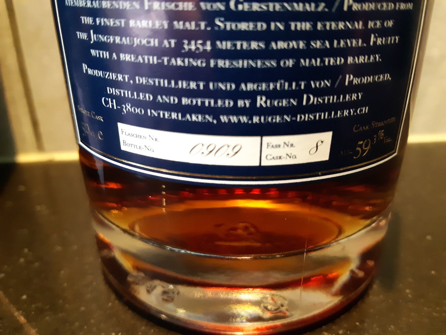 Bevande alcoliche: Swiss Highland "Ice Label" 2012 Limit. – Usato da Grindelwald venduto da carro5 2