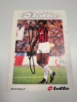 Autogramm Ruud Gullit Milan Lotto Karte signiert Sammlers...