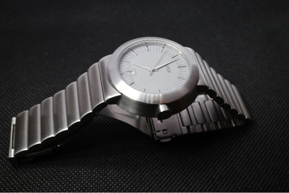 ALFEX 41mm Plum Design Armbanduhr Quartz Uhr mit Batterie