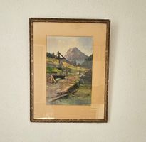 Paul Huguenin (1870-1919) aquarelle