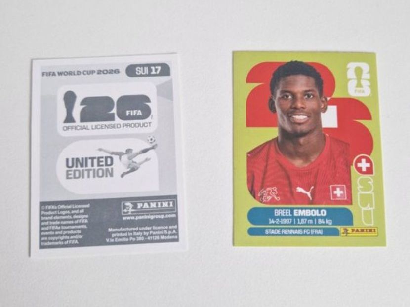 Panini Sammelbilder & Trading cards: Panini Sticker SUI17 – Neu (gemäss Beschreibung) aus Stüsslingen von white_angel86