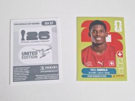 Panini Sticker SUI17