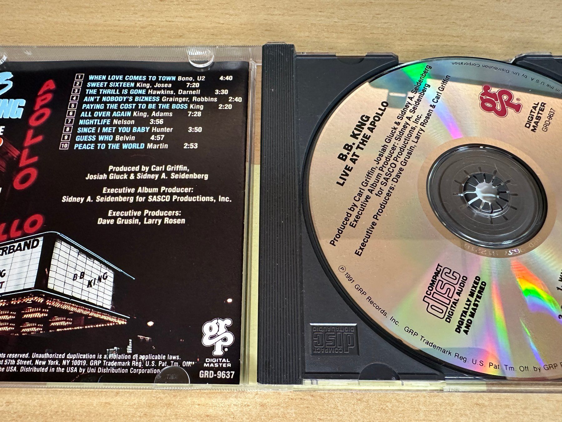 CDs: L8 B.B. King – Live At The Apollo – Gebraucht aus Rikon im Tösstal von Alpenmutz 2