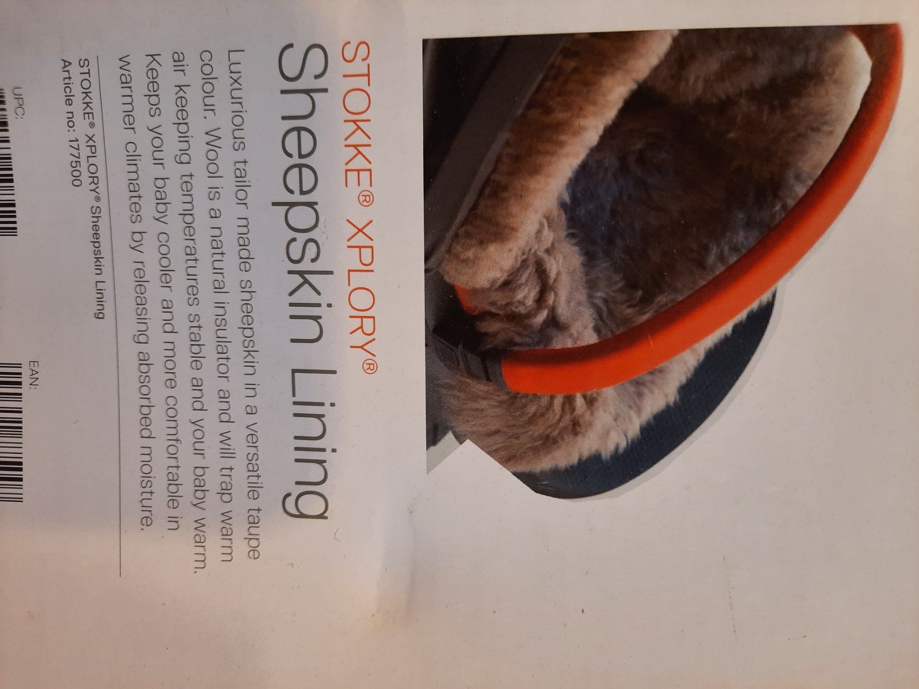 Stokke Carrozzine: Stokke sheepskin Lining – Usato da Biasca venduto da Old_6blh 5
