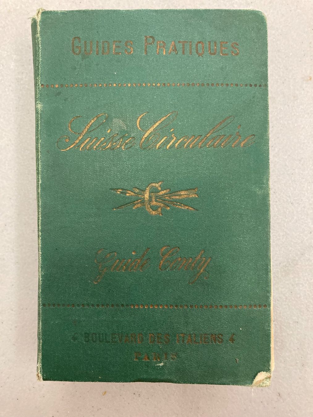 Libri: La Suisse Circulaire 1886 – Usato da Adliswil venduto da tchest007