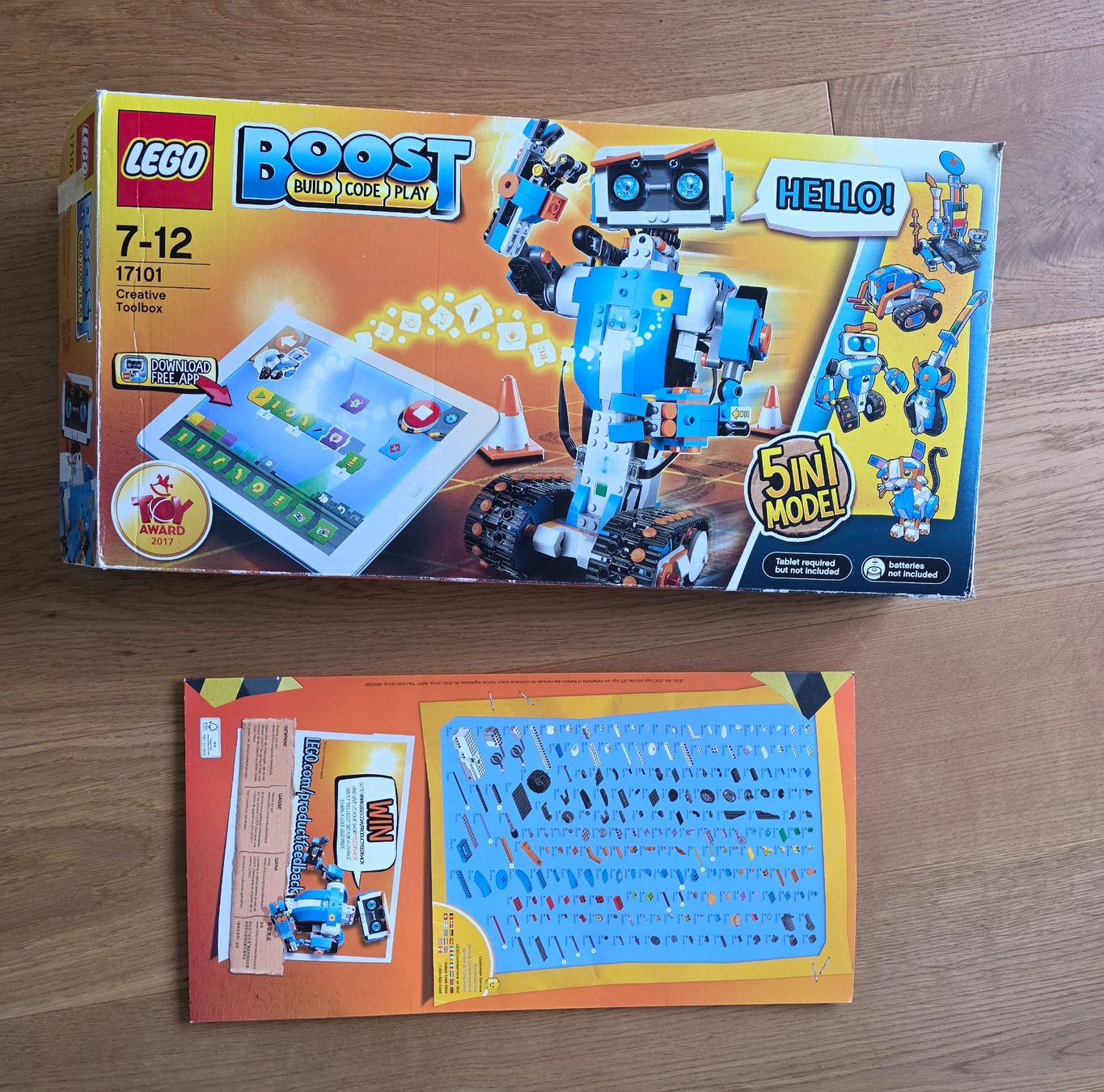 Lego Kit di costruzioni: LEGO® 17101 Programmierbares Roboticset - Lego Boost – Nuovo (secondo la descrizione) da Richterswil venduto da adora88 5