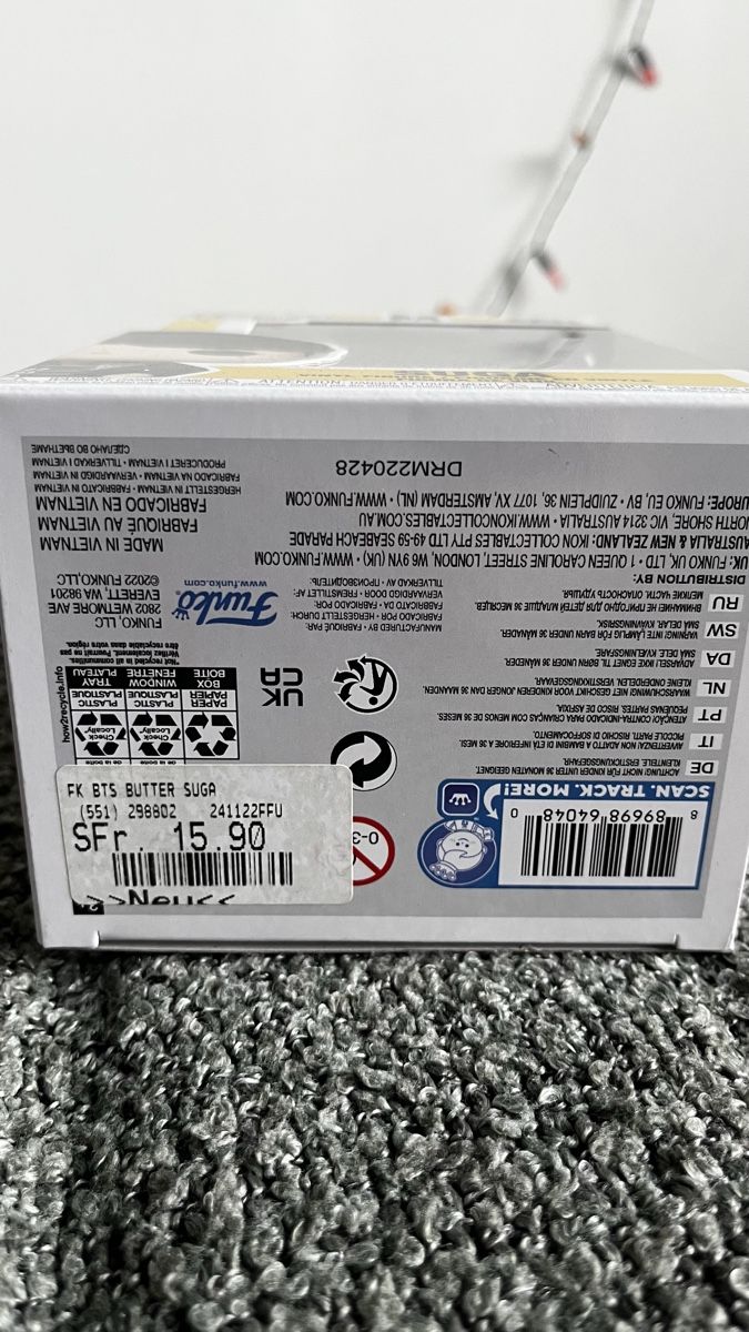 Funko Figurines: BTS SUGA Funko Pop – Neuf avec emballage d'origine à Uster par serina_7vhn 1