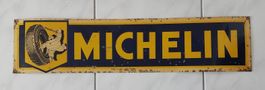 altes seltenes Blechschild Michelin plaque tôle