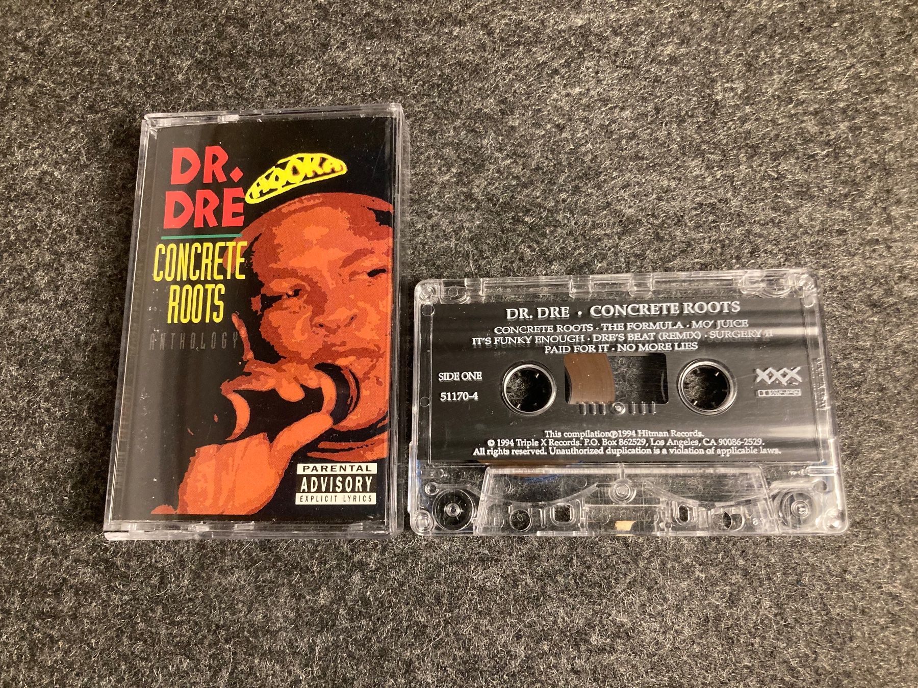 Musicassette: Dr. Dre - Concrete Roots Anthology (MC) – Usato da Fribourg venduto da Karushi 3