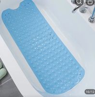 Neue, blaue Badewannenmatte für mehr Sicherheit!