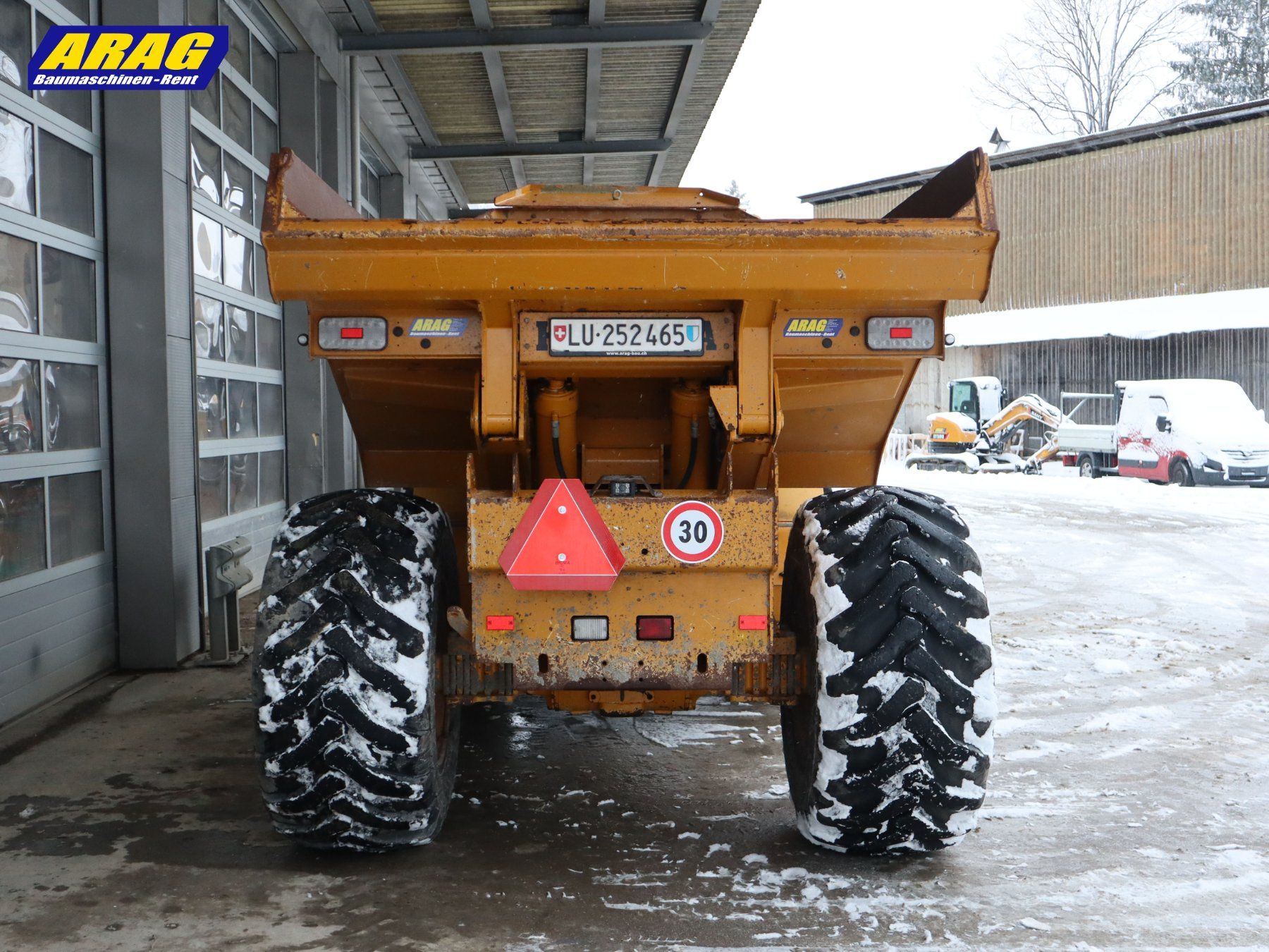 Tutte le macchine: Hydrema 912F Dumper – Usato da Hasle LU venduto da Arag08 7