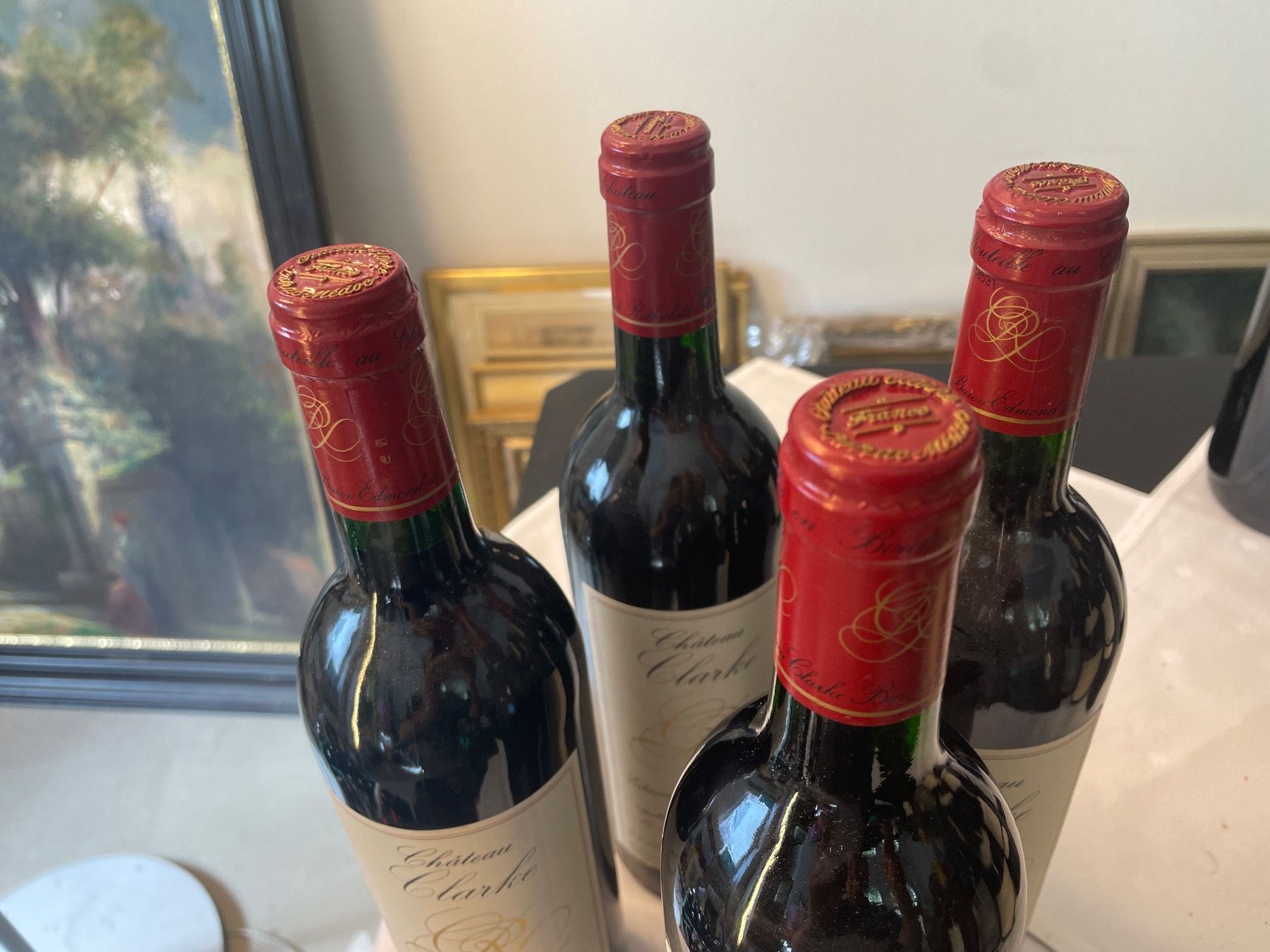 Vins: 4 Flaschen Chateau Clarke 1993 – D'occasion à Hölstein par kolumbus1964 2