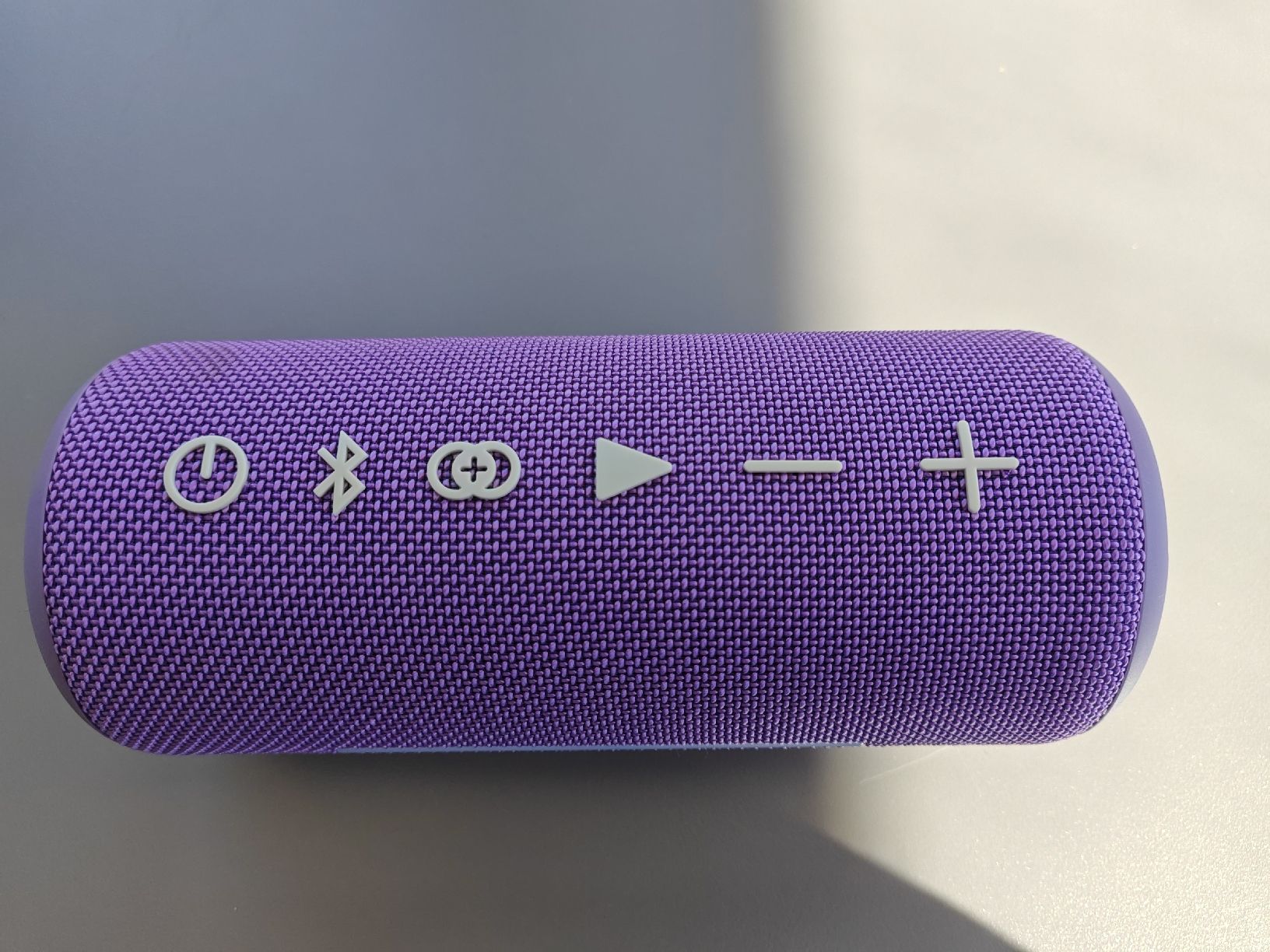 SilverCrest Casse acustiche:  Silvercrest  Bluetooth Lautsprecher lila IPX7  – Usato da Davos Dorf venduto da bertuuu