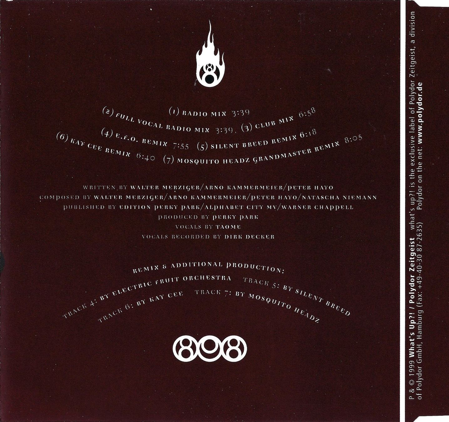 CD: Opus 808 feat. TAOME - Don't turn away CD Single – Usato da Steinhausen venduto da rasuni 1