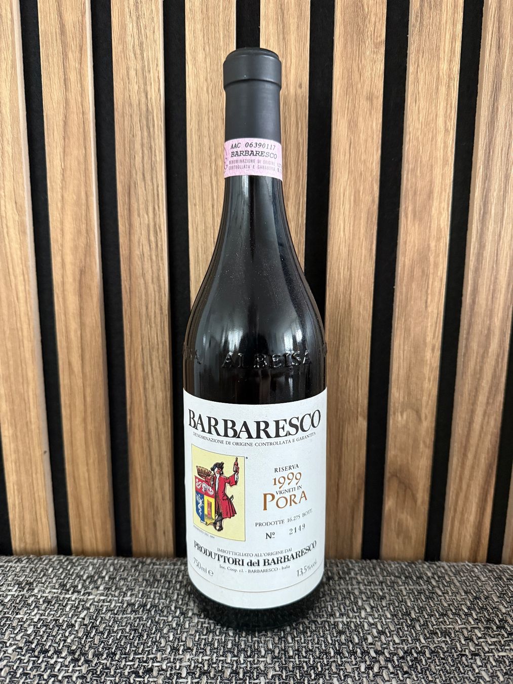 Wein: 1 Fl. Barbaresco Pora 1999 – Gebraucht aus Dietikon von Nesh