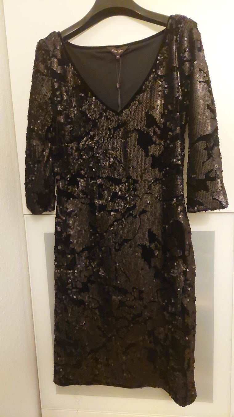 Phase Eight Vestiti: New Phase Eight black sequin dress – Nuovo (secondo la descrizione) da Genève venduto da ado_x2xq 8