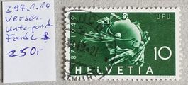 1699B) 294.1.10 Abart, verschobener Unterdruck Kt. 250.-