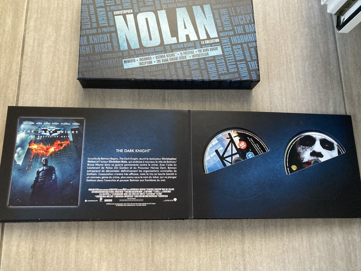 Tutti i DVDs: Coffret Christopher Nolan l’intégrale  – Nuovo (secondo la descrizione) da Fully venduto da luc_k2mq 6