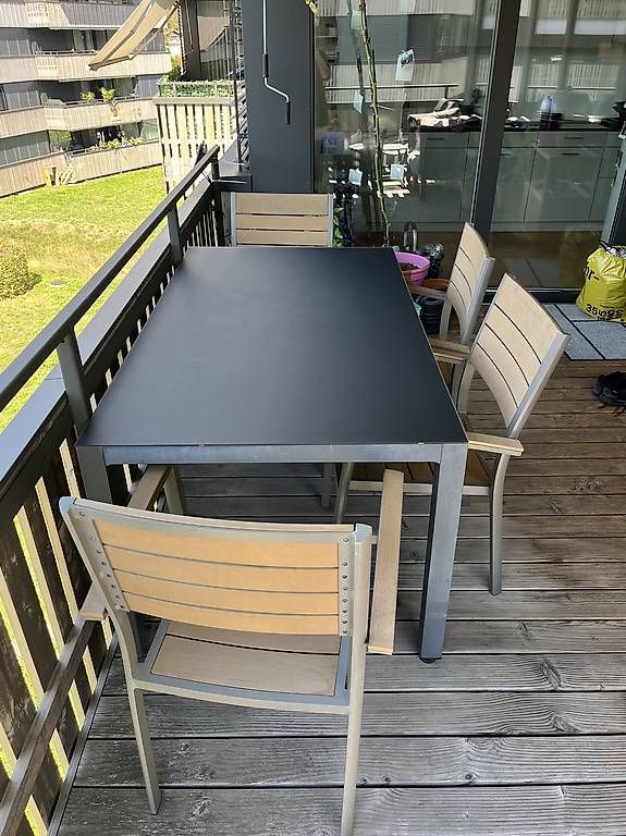 Set de table et chaises: Gartentisch inkl. Stühle – D'occasion à Aarburg par ack_x86p 1