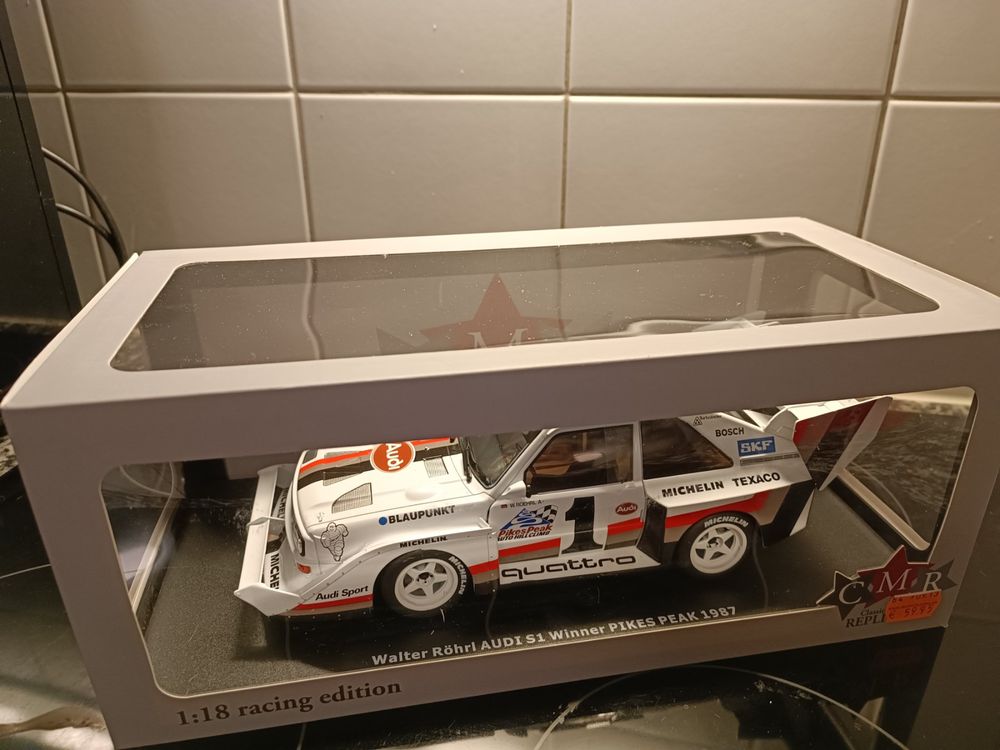 Audi Sport Quattro S1 Walter Röhrl Pikes Peak 1987 1 18 Kaufen auf