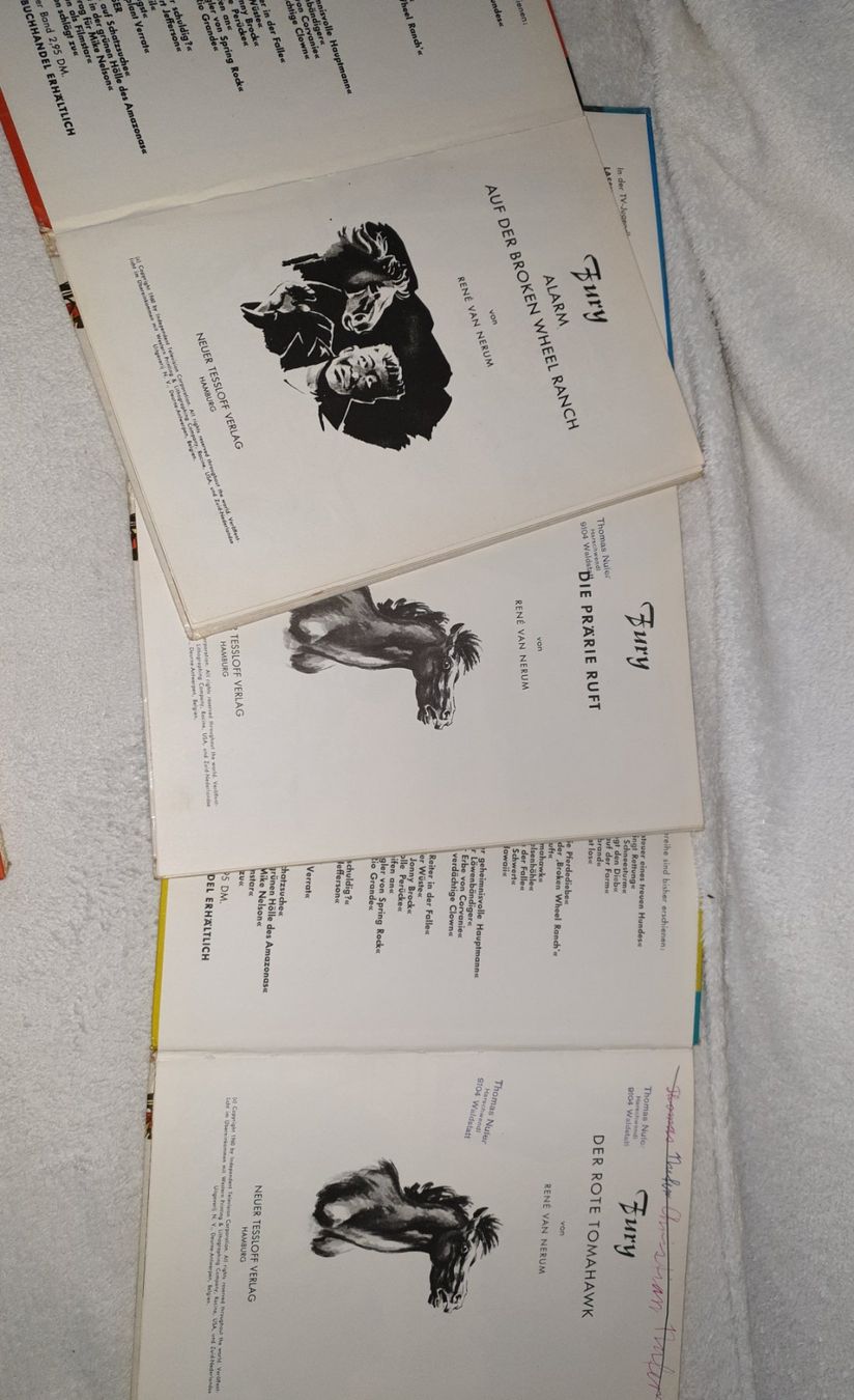 Libri: Fury, altes Buch, Pferdebuch – Usato da Schönengrund venduto da Liane63 1