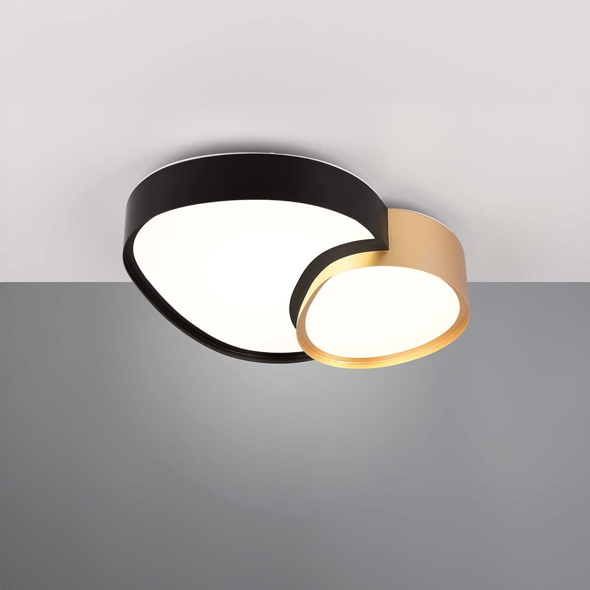 Lampadari & plafoniere: LED Deckenleuchte, Gold, 43 cm x 36 cm – Nuovo (secondo la descrizione) da Kreuzlingen venduto da Smart-Light
