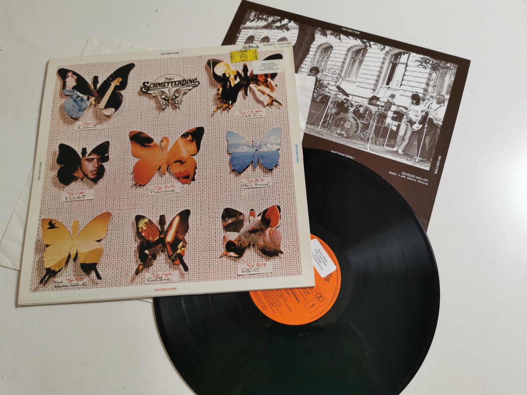 Schallplatten: POLO'S SCHMETTERDING - TIP TOPI TYPE – Gebraucht aus Grafenried von House-of-Oldies 1