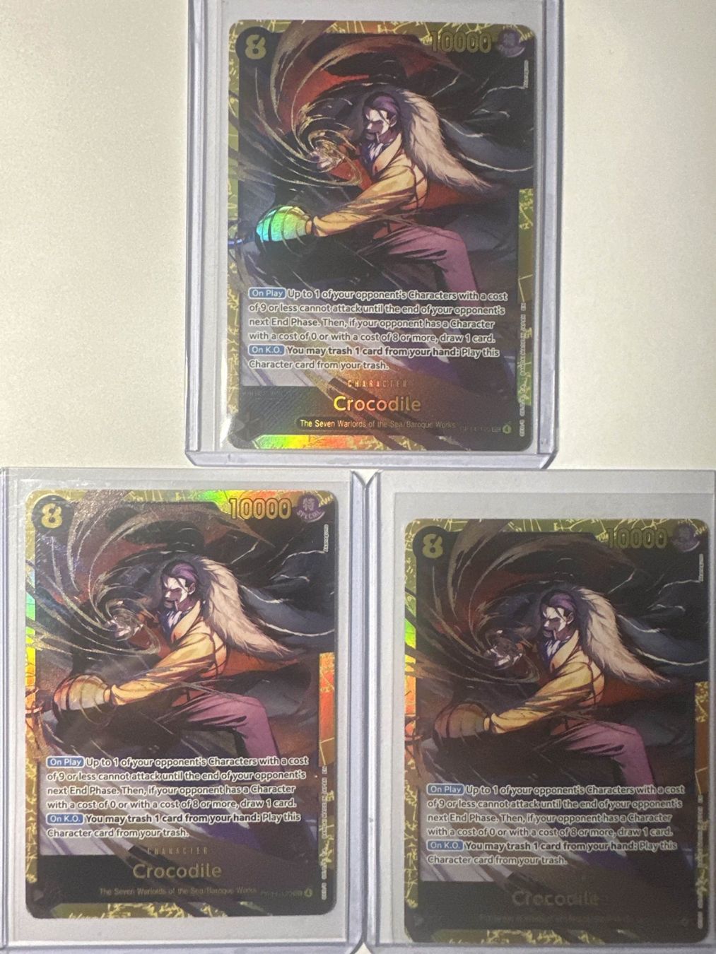 Bandai Sammelbilder & Trading cards: One Piece Crocodile (OP14-120) – Gebraucht aus Aesch BL von LeekTCG