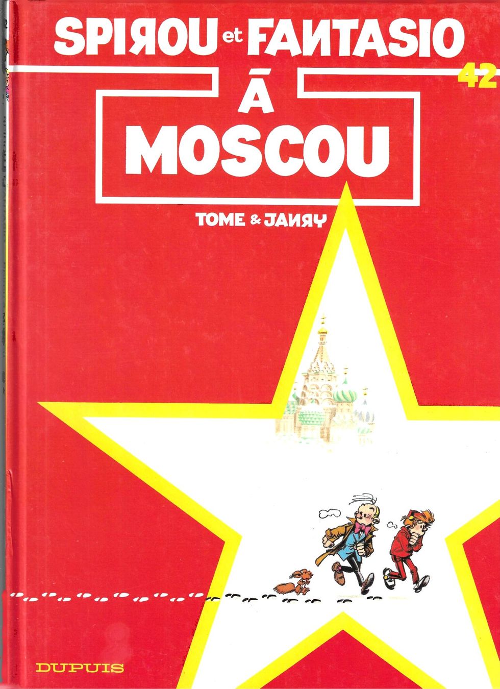 Comics: Spirou & Fantasio - A Moscou - 1990 TBE – Gebraucht aus Savagnier von Ne2065