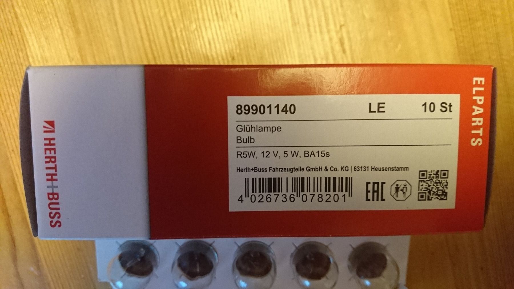 Tutti pezzi di ricambio auto: R5W 12V 5W 10er Pack – Nuovo e nell'imballaggio originale da Münchwilen TG venduto da Gandalf126 1